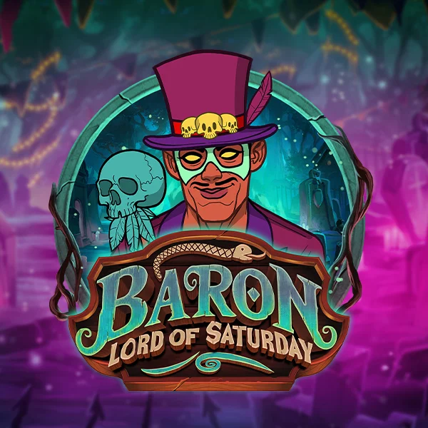Dark fantasy themed slot game Baron Lord of Saturday magic gothic atmosphere